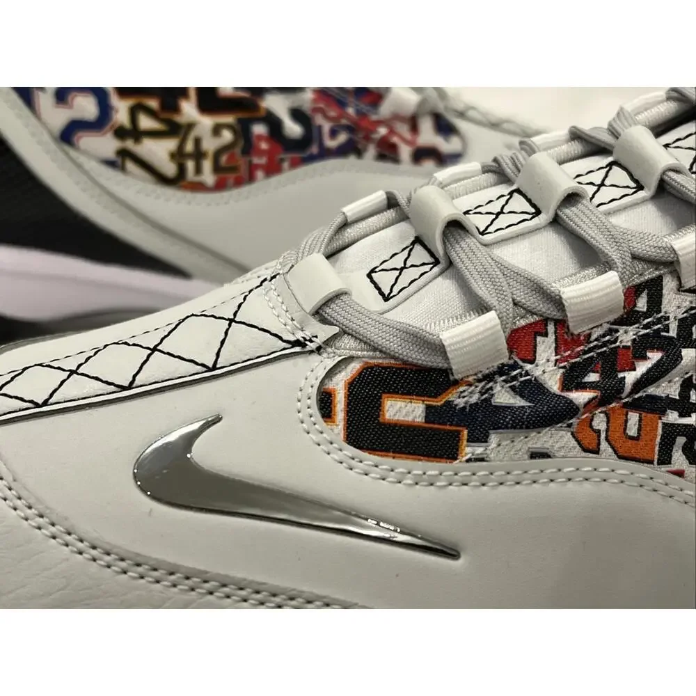 $169 Nike Griffey 2 MCS Jackie Robinson Baseball Cleats Size 13 Grey HJ4509-001 - Picture 11 of 13